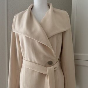 The Limited Scandal Collection Women's Drape Collar Peacoat Size Small Pre-Loved